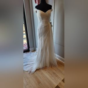 4101 Blu by Mori Lee wedding dress size 10
